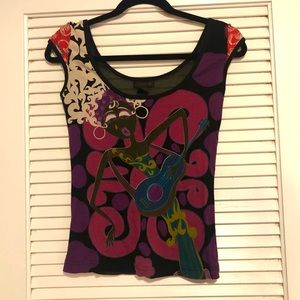 Custo Barcelona Guitar Top